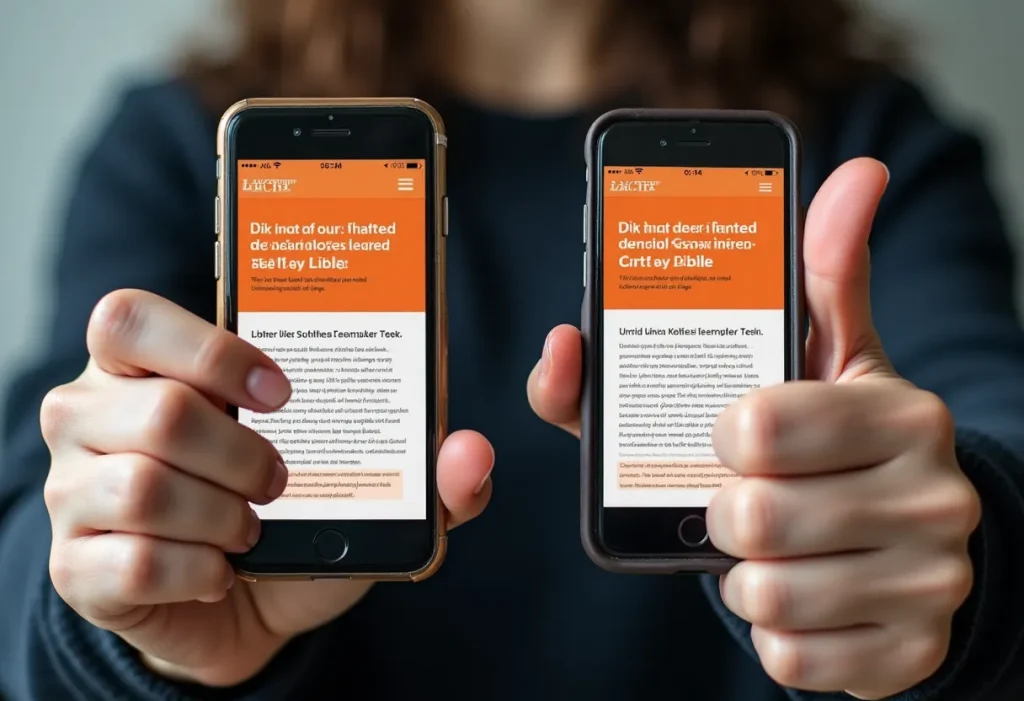 diseño responsive, web para celulares, mobile first, adaptar mi web a móvil, experiencia de usuario móvil, por qué mi web se ve mal en el celular.